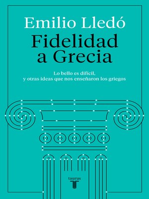 cover image of Fidelidad a Grecia